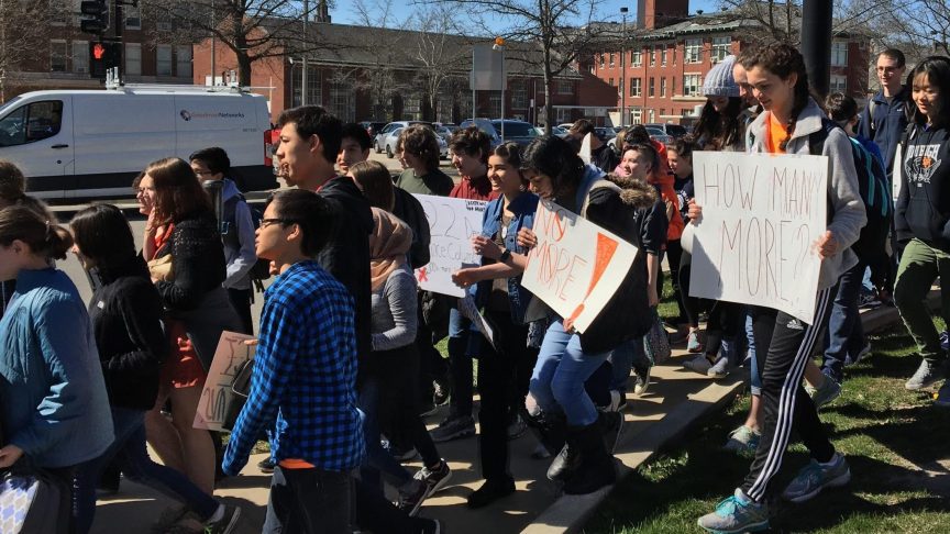 Uni High Students Join National Walkout Advocating Gun Reform